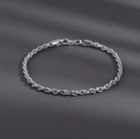 3mm Twist Bracelet 17cm