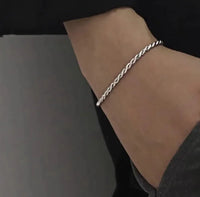 3mm Twist Bracelet 21cm